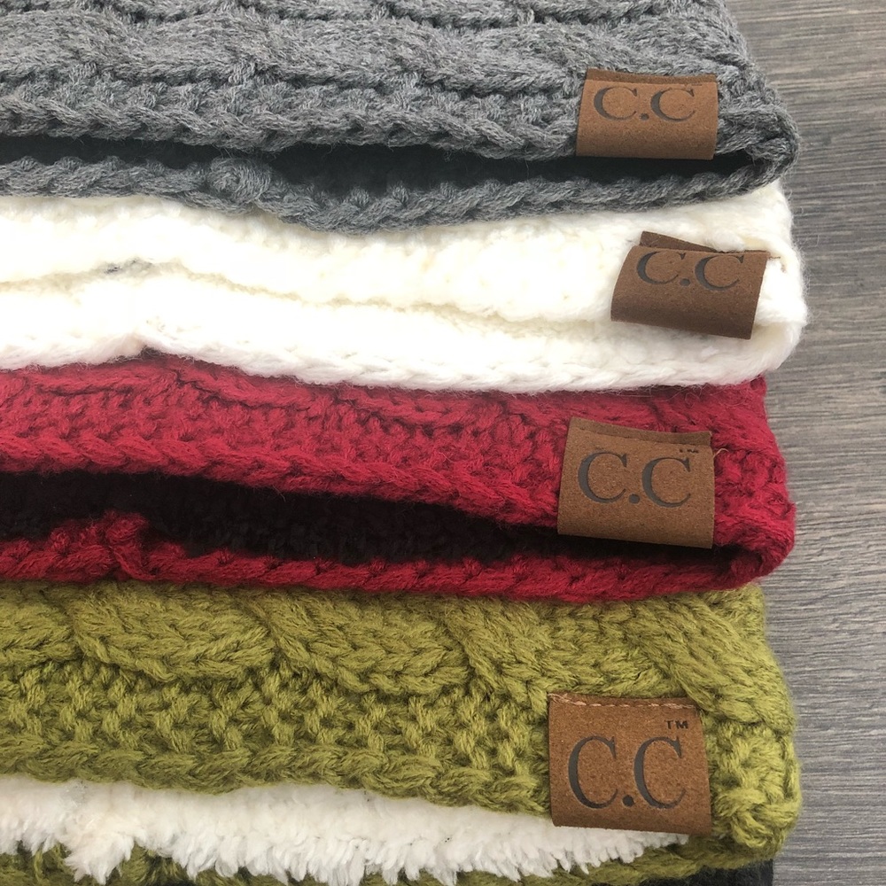 C.C Brand Headband-Olive
